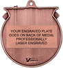 Track Victory Medal- Bronze [MVM2-TK-B]
