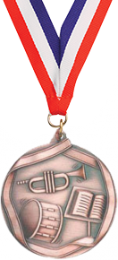 Band (Music) Medal- Bronze [M2RE-BD-B]