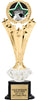 5 Star Wreath Insert Diamond Riser Trophy on Synthetic Base [TRDDRM505]