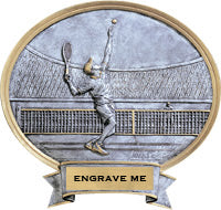 Tennis Sport Legend Ovals - Male [SLO8-TNM]