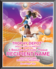 Volleyball Graphix Plaque [PGFX912-VB]