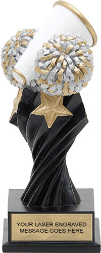 Cheer Twister Resin Trophies