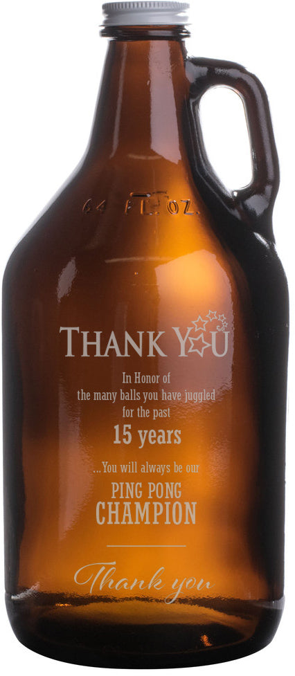 Amber Growler - 64 oz. [AGW64]