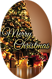 Christmas - Christmas Tree Oval Insert [OV-4232]