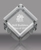 Crystal Beveled Diamond Cube Award - 2.5 inch [CBDCUB2]