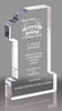 Acrylic Number One Award- 5 inch [ANUM1-5-Q]