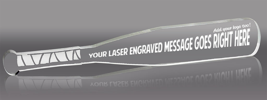 Acrylic Softball Bat Award - 15 inch [ABAT-SB-15-Q]