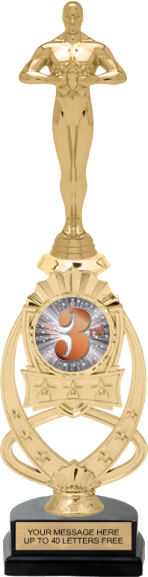 Meridian Insert Sport Riser Trophy [TMMSR14-i-3RD]