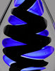 Black Twist Rain Drop Art Glass Award 11