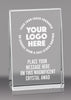 Crystal Vertical Wedge Award- 7 inch [CYRWG-7-X]