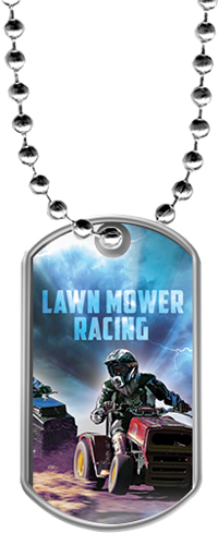 Lawn Racing Dog Tags [DTLAM2-LWNRC]