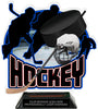 Hockey Colorix-T Acrylic Trophy- 8.25 inch [TACR8-HK-Q]