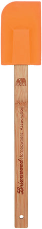 Silicone Spatula with Bamboo Handles- Orange [SPTJ11-ORG]