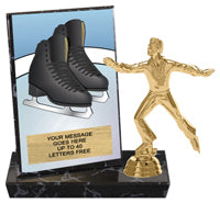 Ice Skating Billboard Plaque [PBB6-ICESKT]