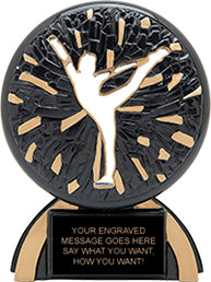 Cheer Shadow Resin Trophy [RP247SD-CH]