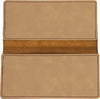 Light Brown Leatherette Checkbook Cover [CHKJ-321]