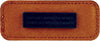 Leatherette Rectangle Badge - Dark Brown [BJRCTS-2]