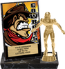 Cowboys Mascot Billboard Plaque [PBB6-MSCT-CWBY]