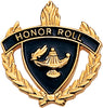 Honor Roll 3D Enameled Scholastic Pin [PCM-WRT-HNRL]