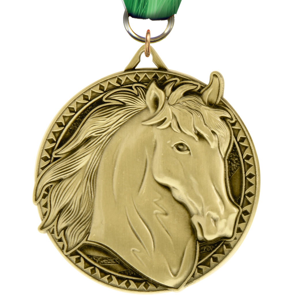 2" Mascot Mustang/ Broncos Ultra-Impact 3-D Medal [MDTD2-MSCT-HS]