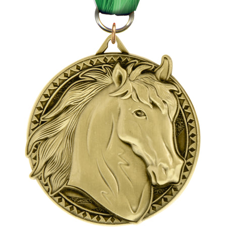 2" Mascot Mustang/ Broncos Ultra-Impact 3-D Medal [MDTD2-MSCT-HS]
