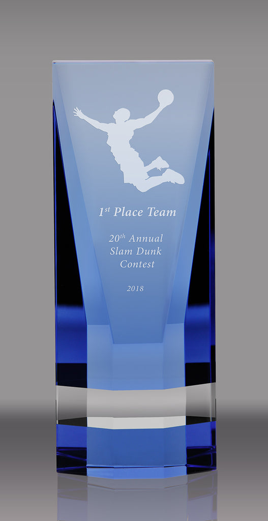 Cobalt Wedge Crystal- 6.5 inch [CP40BLU-6]