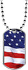 US Flag Dog Tags [DTLAM2-FLG]