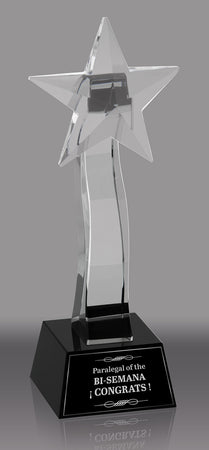 Crystal Ascending Star - 8 inch [CHJ550-8-X]