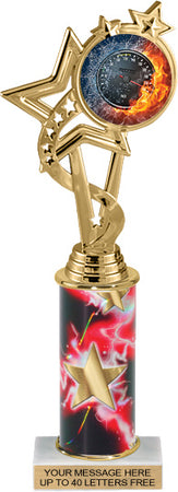 EXCLUSIVE Color Insert Trophy w/ Column [Ti12-TD]