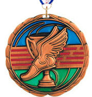 Track Epoxy Color Medal - Bronze [MEC2-TK-B]