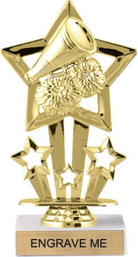 Cheer Shooting Star Trophy [TC7S-CH]