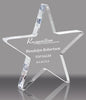 Clear Free Standing Acrylic Stars - 8 inch [ASTR8-Q]