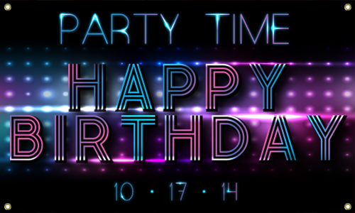 Occasion Vinyl Banner- Retro [VB-OCC-RET]