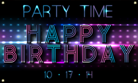 Occasion Vinyl Banner- Retro [VB-OCC-RET]