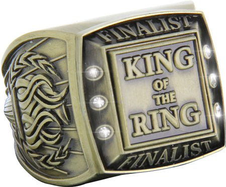 Finalist Championship Ring with Activity Insert- Wrestling Gold [RGSJ-G-FIN-WS]