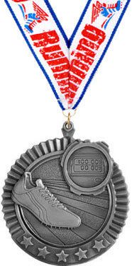 Track 5 Star Medal- Silver [MP36-TK-S]