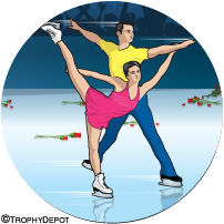 Figure Skating- Couple Insert [TD-2222]