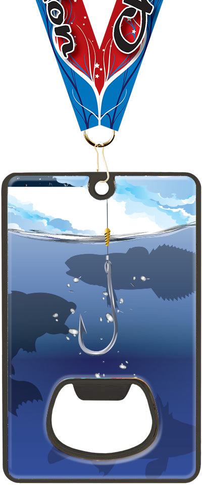 Bottle Opener with Magnetic Back- Fishing [MCAROP-FSH-1009]