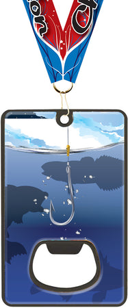 Bottle Opener with Magnetic Back- Fishing [MCAROP-FSH-1009]