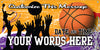 Basketball Vinyl Banner- Hoop [VB-BK-HP]