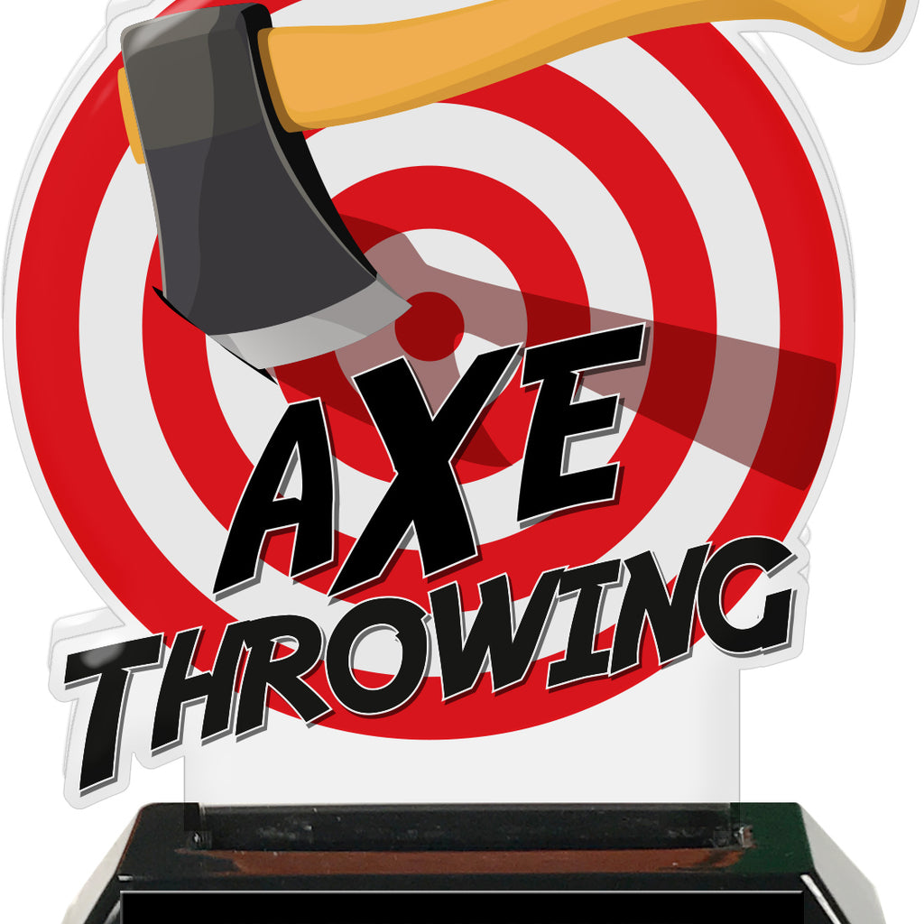 Axe Throwing Colorix-T Acrylic Trophies