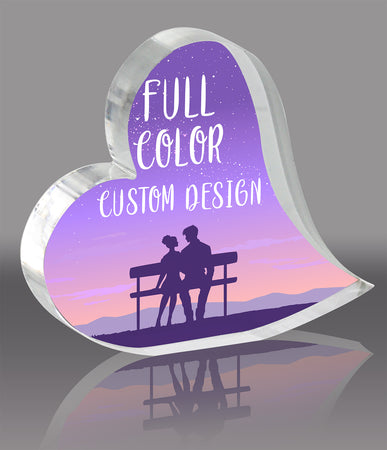 Custom Acrylic Sweeping Heart [ARSWPHRT-FC]