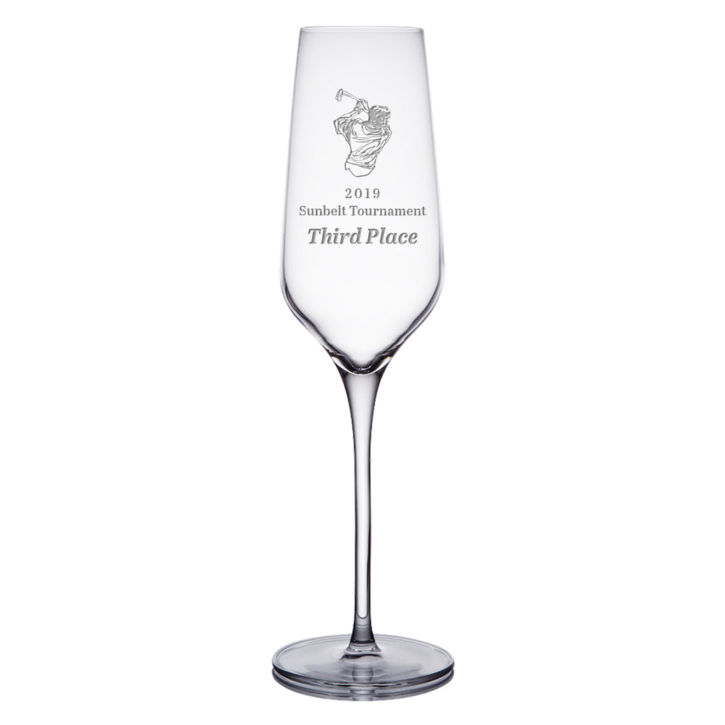 Prism champagne flute - 8.5 oz. [DW332-85]