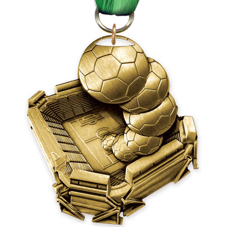 2.5" Soccer Stadium Medal [MSTD2-SC]