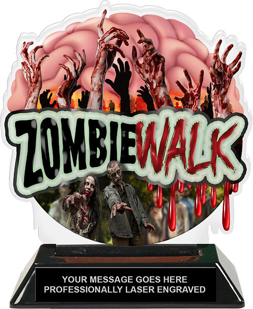 Zombie Walk Colorix-T Acrylic Trophies