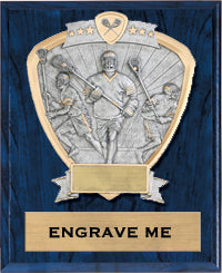 Lacrosse Sport Legend Shield Plaque - Male [P9RSLS-LCM]