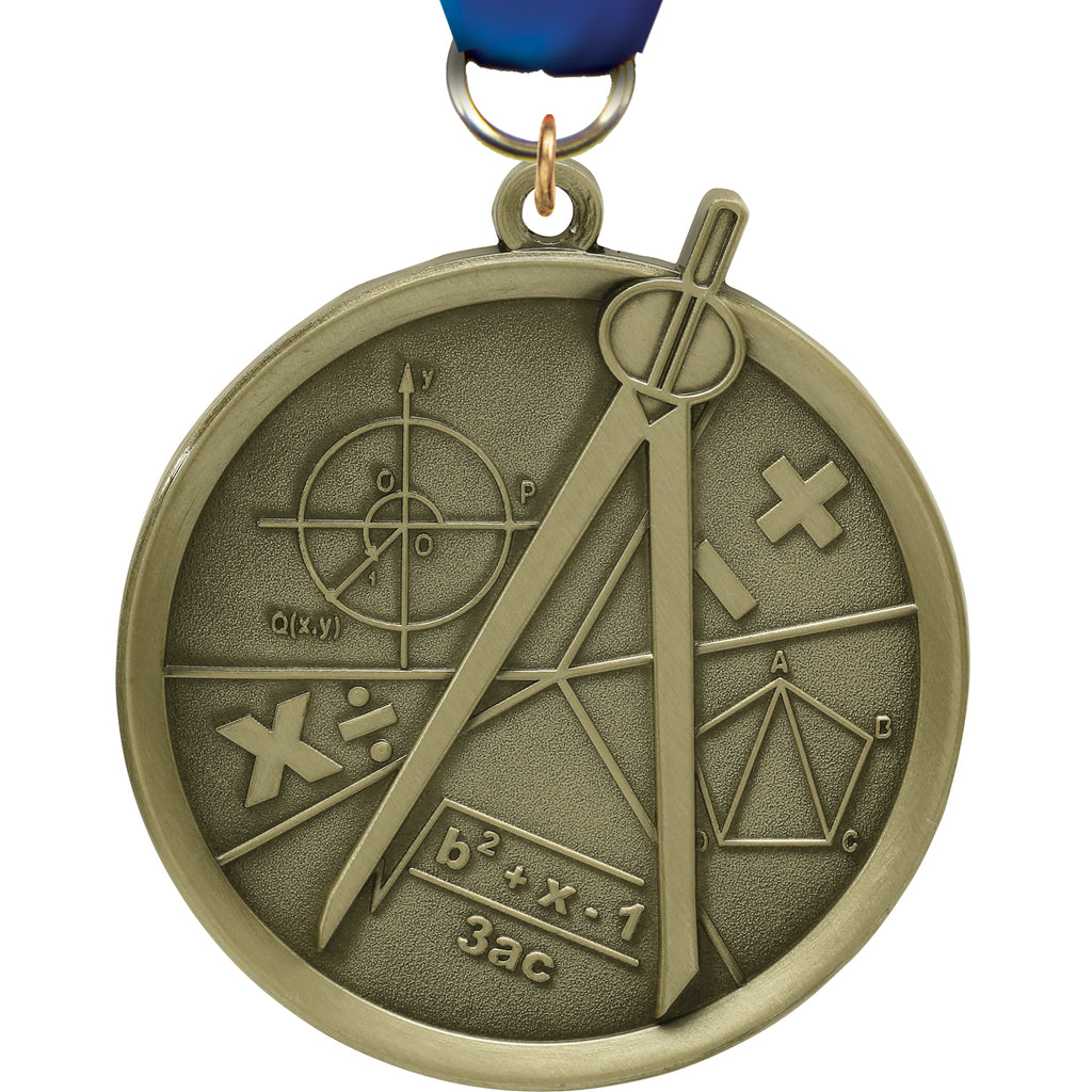 2.25" Math Mega Medal [MEGA2-MTH]
