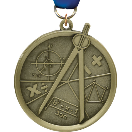 2.25" Math Mega Medal [MEGA2-MTH]