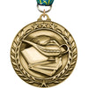 Knowledge 1.75 inch Dimensional Medal [MSW1-KN]