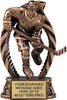 Hockey Female Star Flame Resin Trophy [RSF5-HKF]